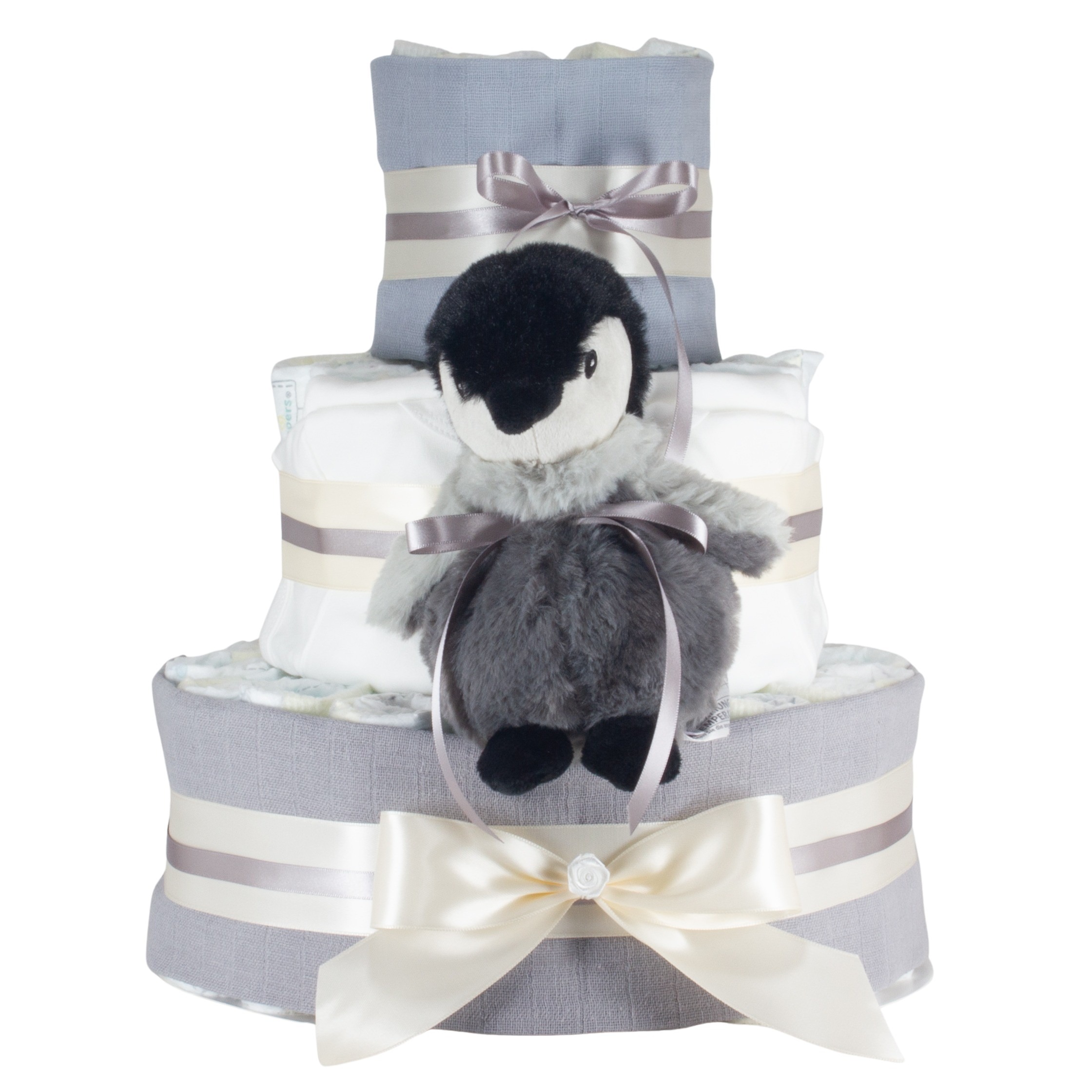 Windeltorte Wärme Baby Pinguin