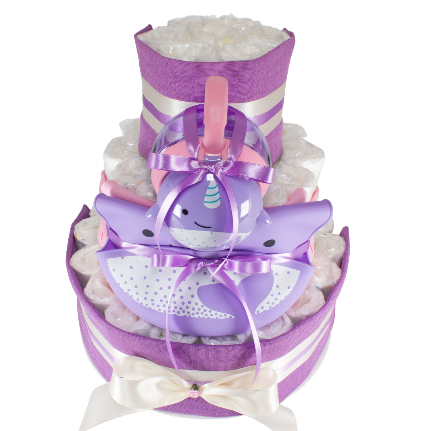  Windeltorte Snack Time - Narwal