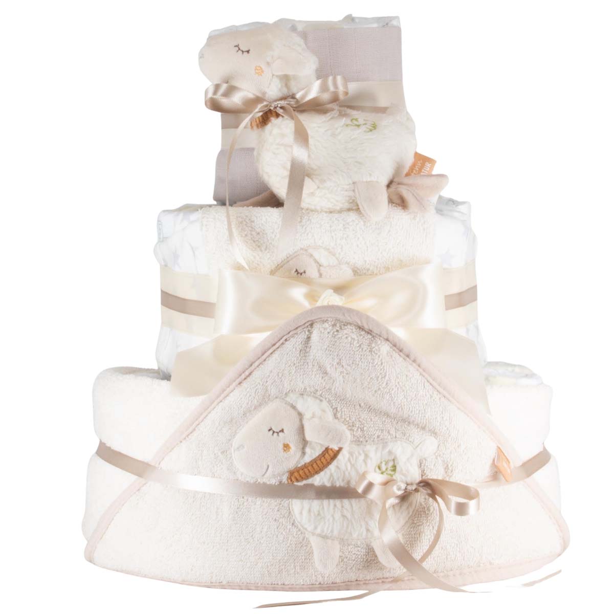Windeltorte Badeset Fehn NATUR Schaf