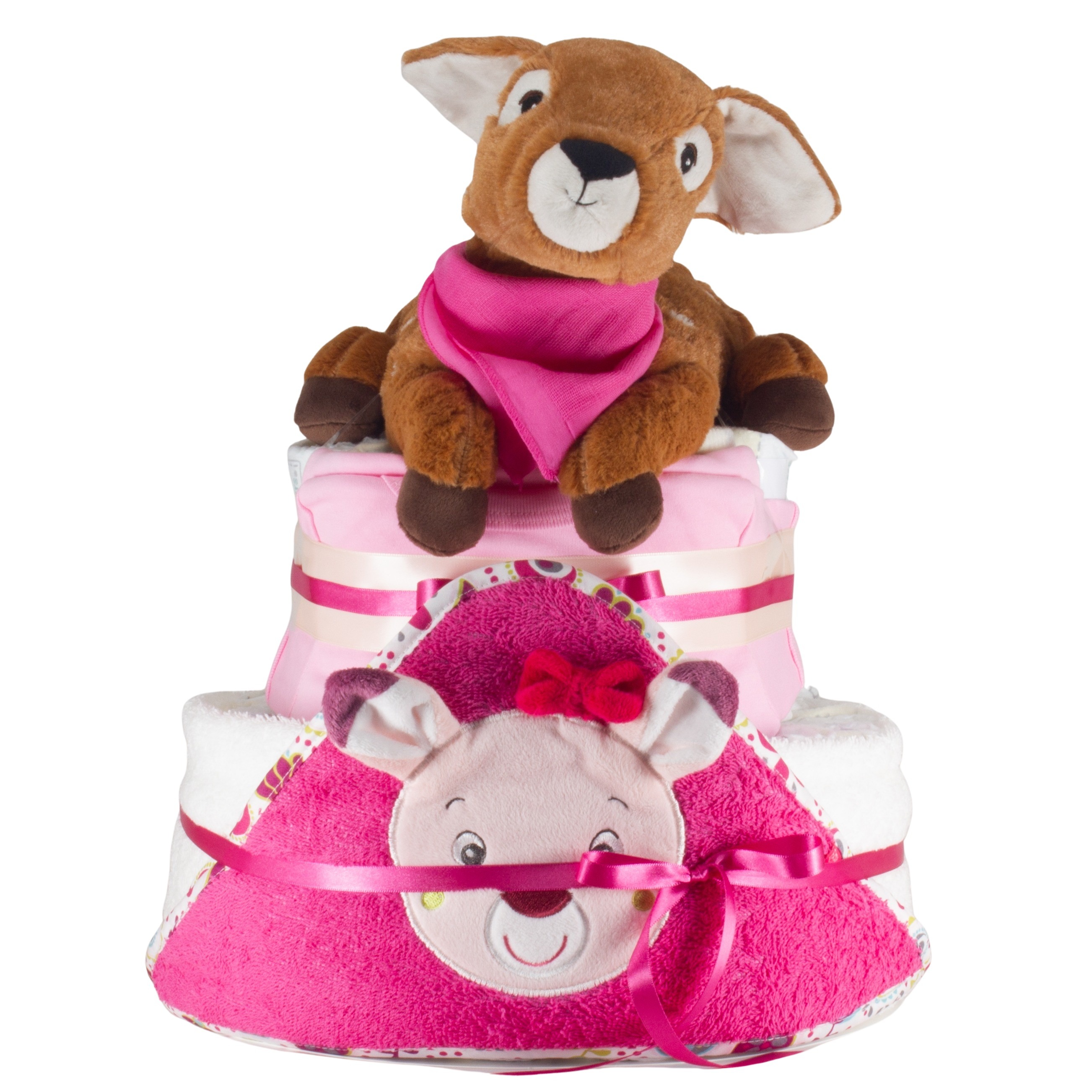 Windeltorte Badeset Wärme Rehkitz