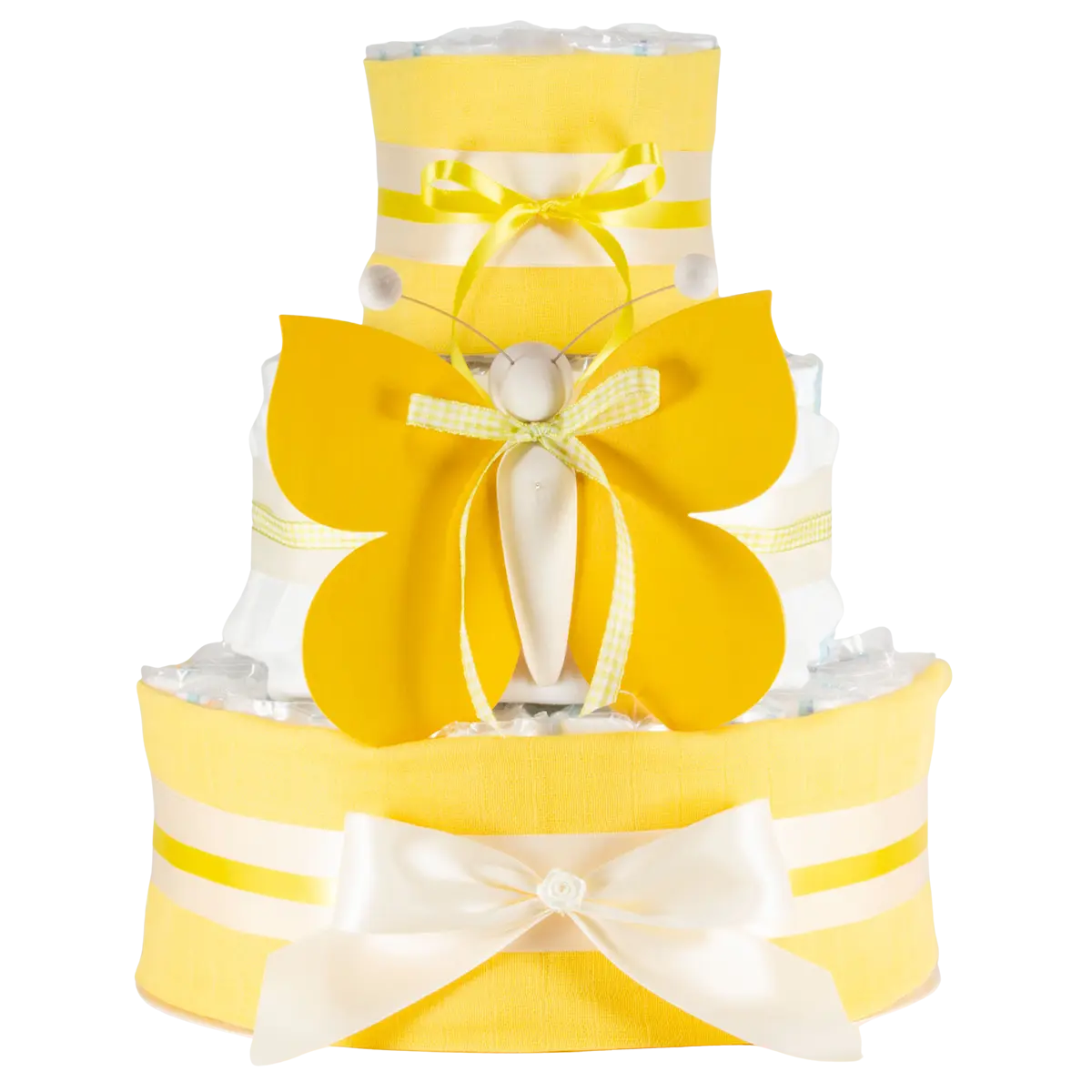 Windeltorte Kiener Schmetterling gelb