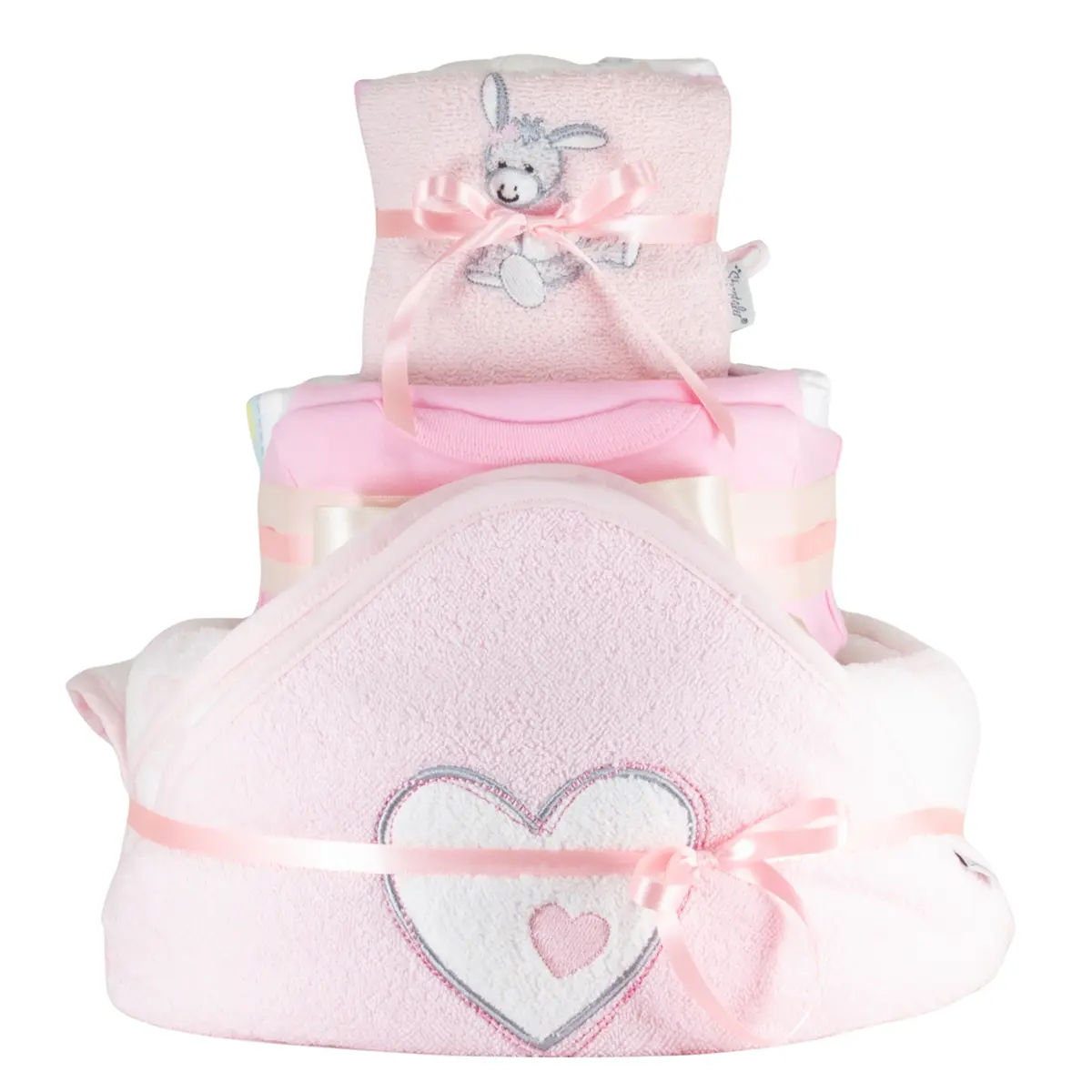 Windeltorte Badeset Emmi rosa
