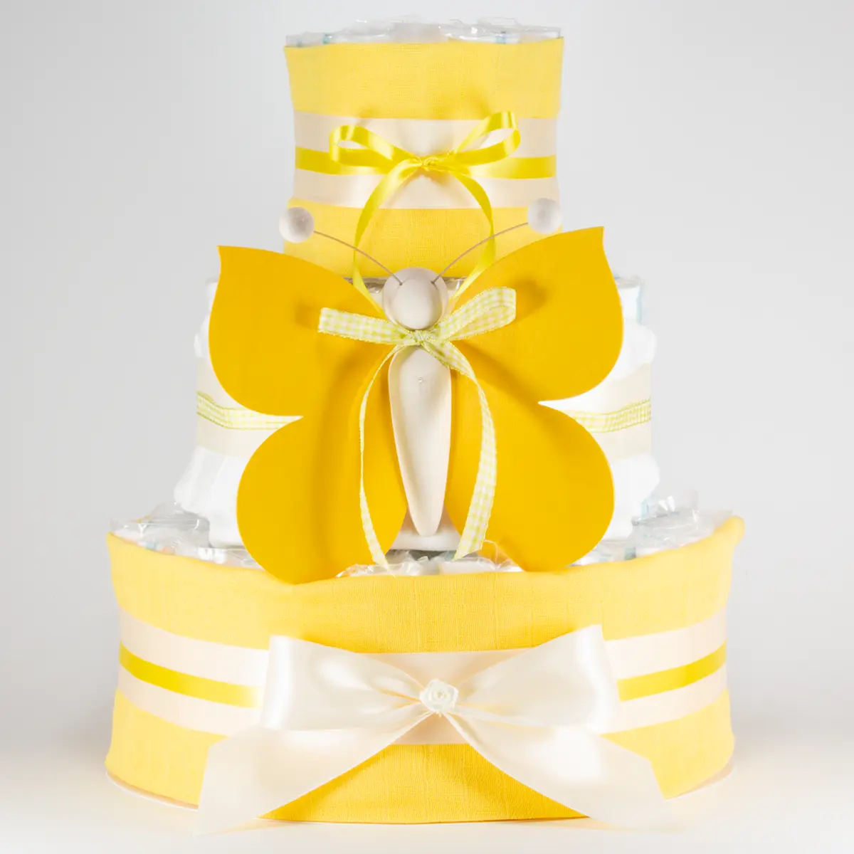  Windeltorte Kiener Schmetterling gelb