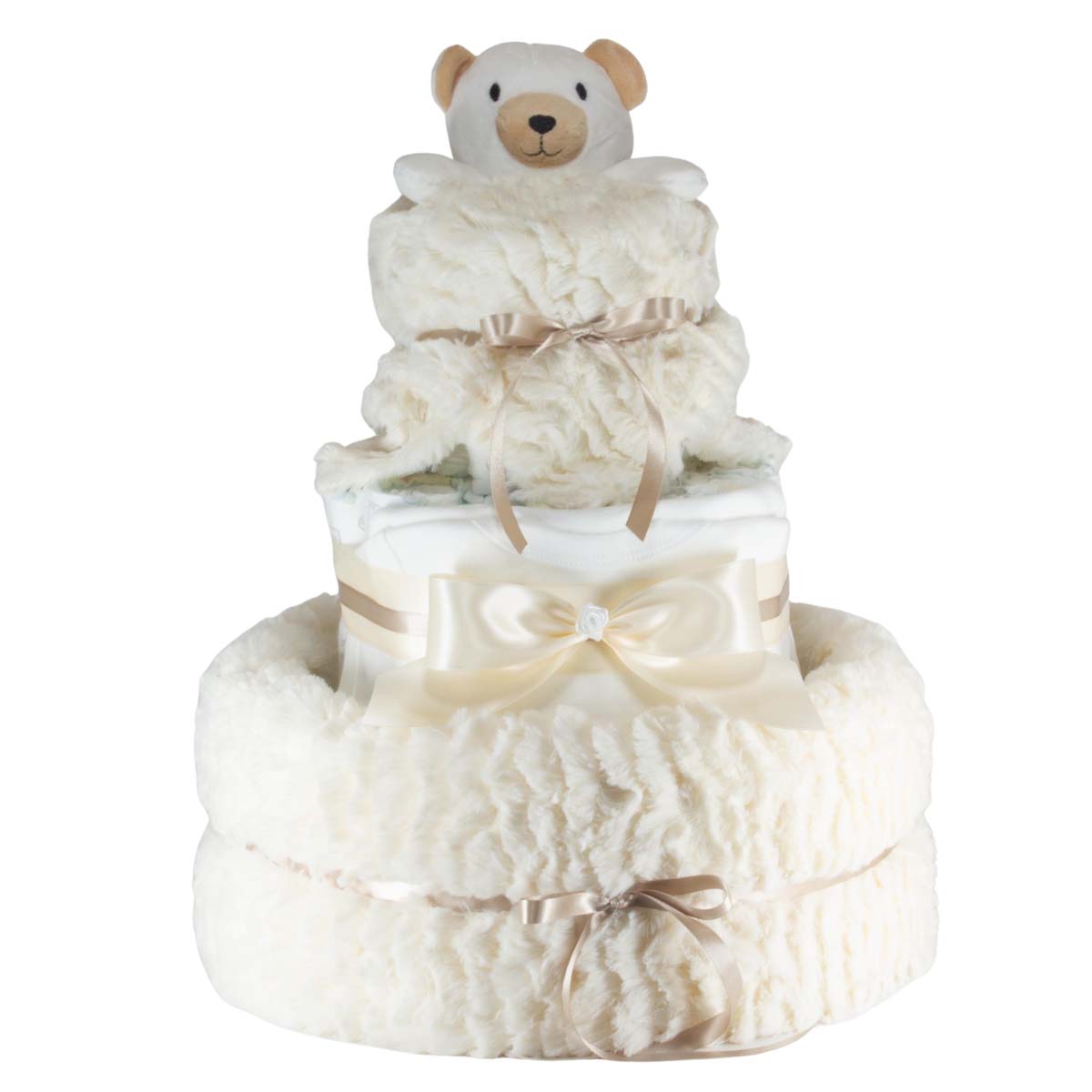 Windeltorte Kuschelfreund Bär Creme