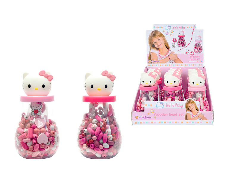Eichhorn Hello Kitty Holzperlenset