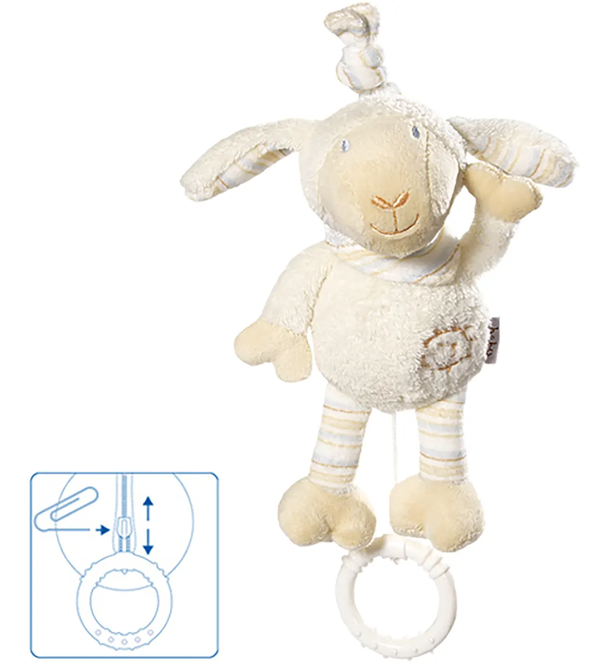 Windeltorte Schaf + Musik